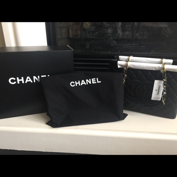 Chanel Caviar Grand Shoppers Tote GST gold HW - Picture 7 of 8
